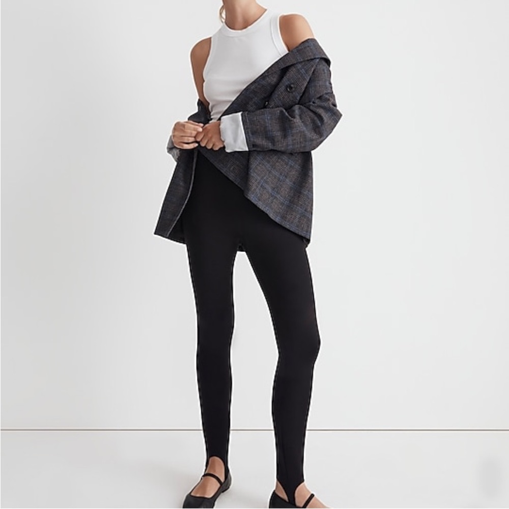 NWT Madewell Ponte Stirrup Leggings
